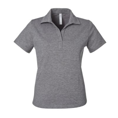 Women's Fairway Marbled Jersey Polo Thumbnail
